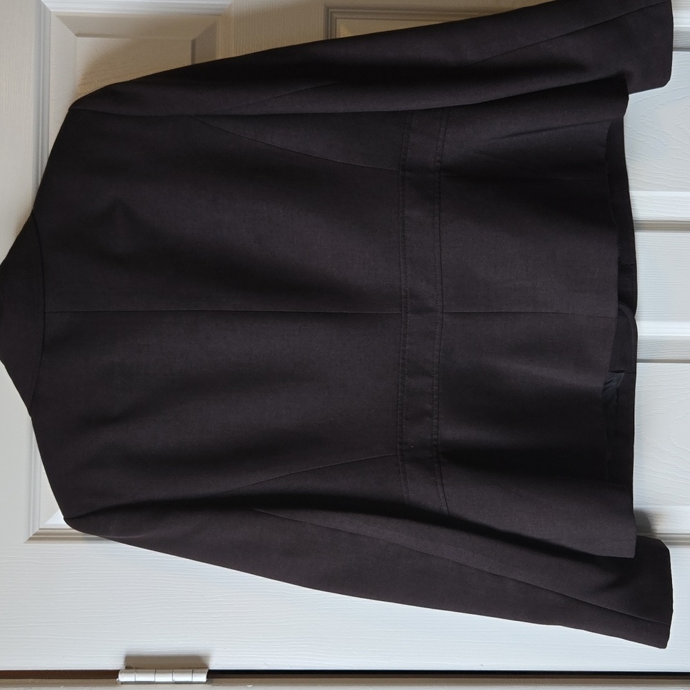 Kasper Dark Brown Blazer - Picture 4 of 4